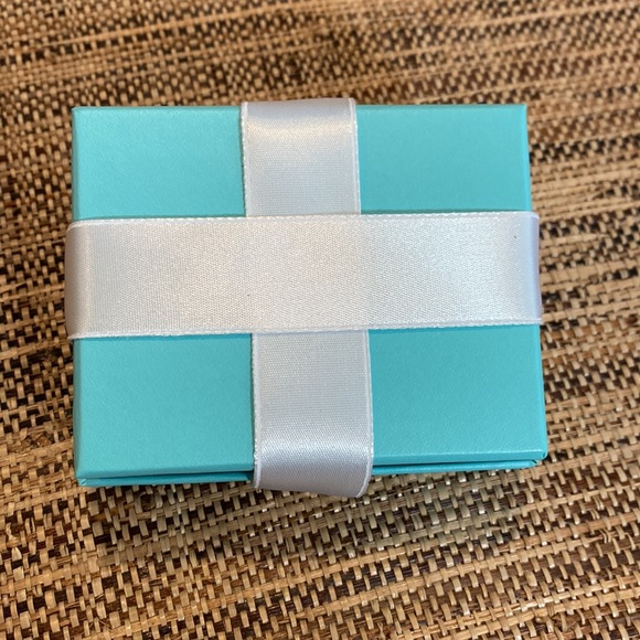 Tiffany & Co. Jewelry Tiffany Co Blue Jewelry Boxribbon 375 X 3 Euc